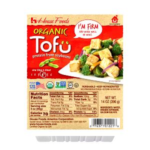 1 serving (3.25 oz) Organic Tofu