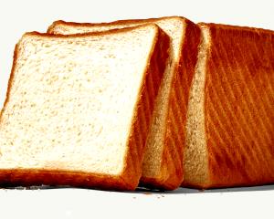 1 serving (34 g) Toasted and Buttered White Bread