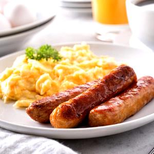 1 serving (340 g) Breakfast Platter with Sausage