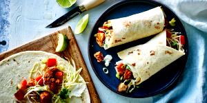 1 serving (3.5 oz) Chicken (Burrito/Fajita)