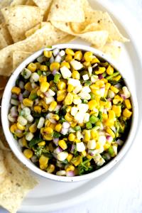 1 serving (3.5 oz) Roasted Chili Corn Salsa