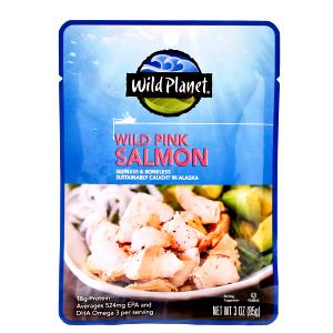 1 serving (3.5 oz) Wild Pink Salmon
