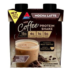 1 serving (355 ml) Iced Mocha Latte (Small)