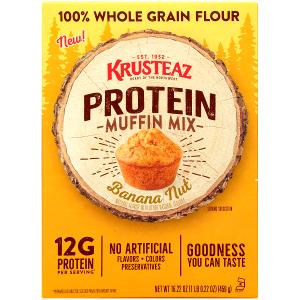 1 serving (36 g) Banana Nut Muffin Mix