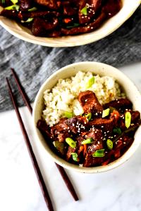 1 serving (363 g) Mongolian Beef Rice Bowl