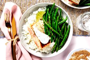 1 serving (364 g) Wasabi Zinger Salmon