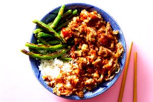 1 serving (365 g) BBQ Pork Rice Bowl