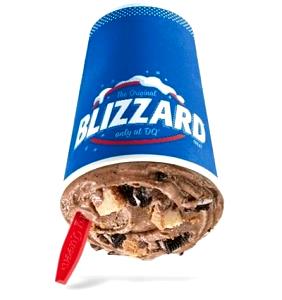 1 serving (369 g) Oreo CheeseQuake Blizzard (Medium)