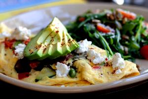 1 serving (374 g) Garden Harvest Omelet