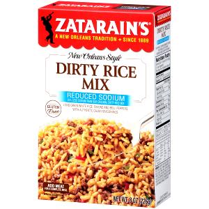 1 serving (38 g) New Orleans Style Reduced Sodium Dirty Rice