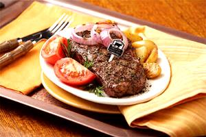 1 serving (390 g) Grilled Mediterranean Steak