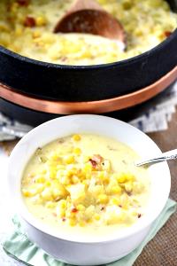 1 serving (397 g) Potato Corn Chowder (Large)