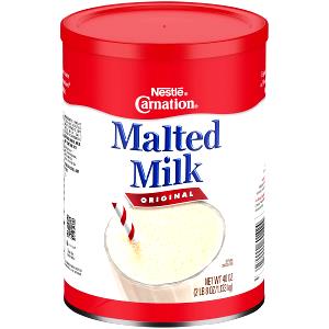1 Serving (4-5 Heaping Teaspoons) Malted Milk (Dry Mix, Fortified Flavors Other Than Chocolate)