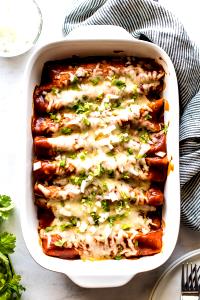 1 serving (4 g) Turkey Enchiladas