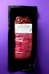 1 serving (4 oz) Balsamic Rosemary Beef Steak Tips