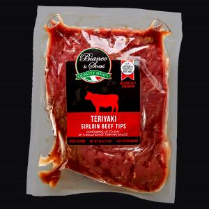 1 serving (4 oz) Beef Loin For Teriyaki