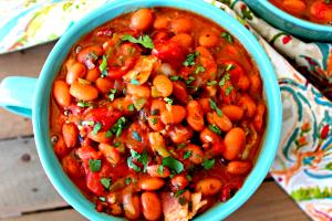 1 serving (4 oz) Charra Beans