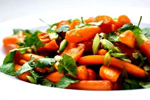 1 serving (4 oz) Coconut Roasted Carrots