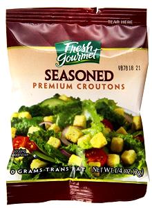 1 serving (4 oz) Croutons