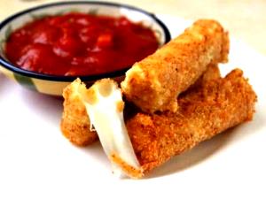 1 serving (4 oz) Gluten Free Mozzarella Sticks