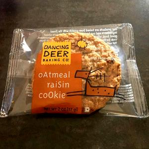 1 serving (4 oz) Oatmeal Raisin Cookie