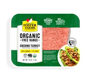 1 serving (4 oz) Organic Ground Turkey
