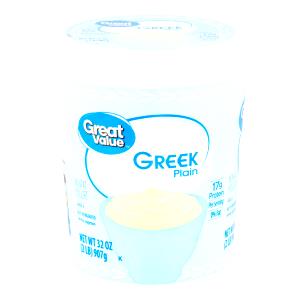 1 serving (4 oz) Plain Greek Yogurt