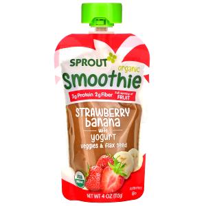 1 serving (4 oz) Shakers - Strawberry Banana