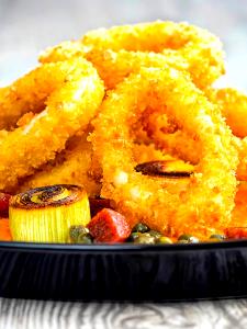 1 serving (4 oz) Squid Rings