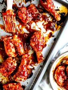 1 serving (4 oz) Sweet Cider BBQ Chicken
