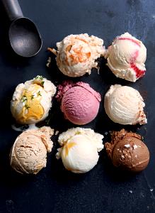 1 serving (4 oz) Sweet Cream Ice Cream