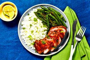 1 serving (4 oz) Sweet Thai Style Chili Pork Tenderloin