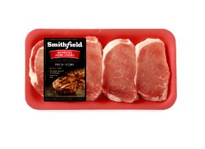 1 serving (4 oz) Thin Cut Pork Sirloin Cutlets