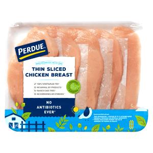 1 serving (4 oz) Thin Sliced Chicken Breasts
