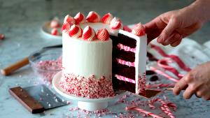 1 serving (40 g) Chocolate Peppermint Cake