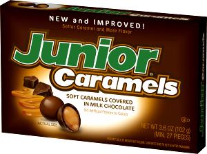 1 serving (40 g) Junior Caramels