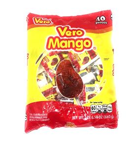 1 serving (40 g) Mango Con Chile (Mango with Chili)