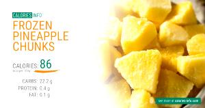 1 serving (40 g) Pineapple Chunks