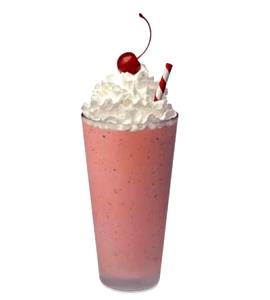 1 serving (404 g) Peppermint Chocolate Chip Milkshake (Small)
