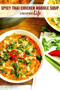 1 serving (410 g) Thai Chicken Noodle Soup