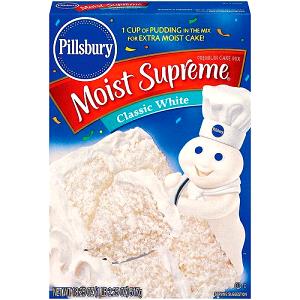 1 serving (43 g) Moist Supreme Classic White Cake Mix