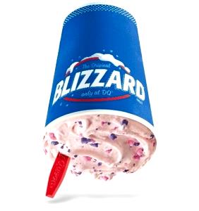 1 serving (439.42 g) Medium Cotton Candy Blizzard