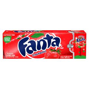 1 serving (44 oz) Fanta Strawberry Soda (Large)