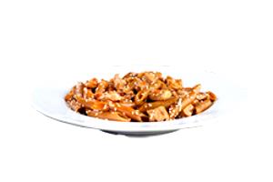 1 serving (445 g) Sesame Chicken Teriyaki Pasta
