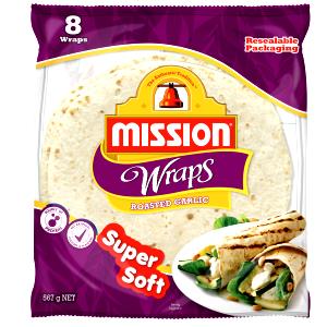 1 serving (45 g) Garlic Wraps