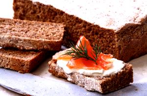 1 serving (45 g) Toasted and Buttered Rye Bread