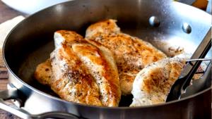 1 serving (4.5 oz) Basted Chicken Breast