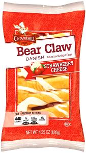 1 serving (4.5 oz) Bear Claw Specialty Pastry
