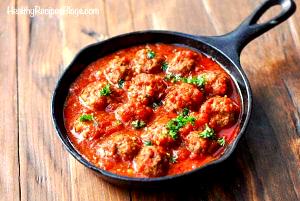 1 serving (4.5 oz) Spicy Meatballs