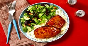 1 serving (466 g) Chili Lime Pork Cutlets